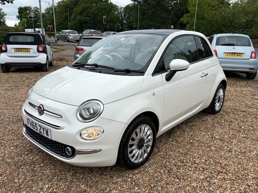 Fiat 500 1.2 L Lounge FH65ZYW White #4