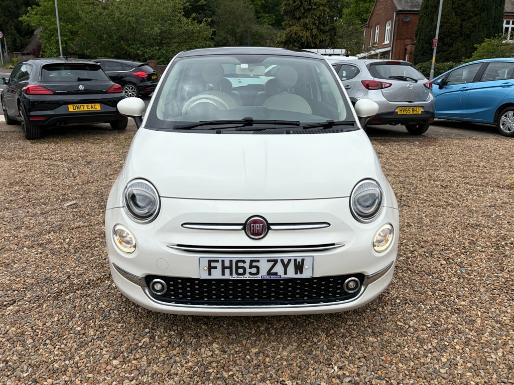 Fiat 500 1.2 L Lounge FH65ZYW White #3
