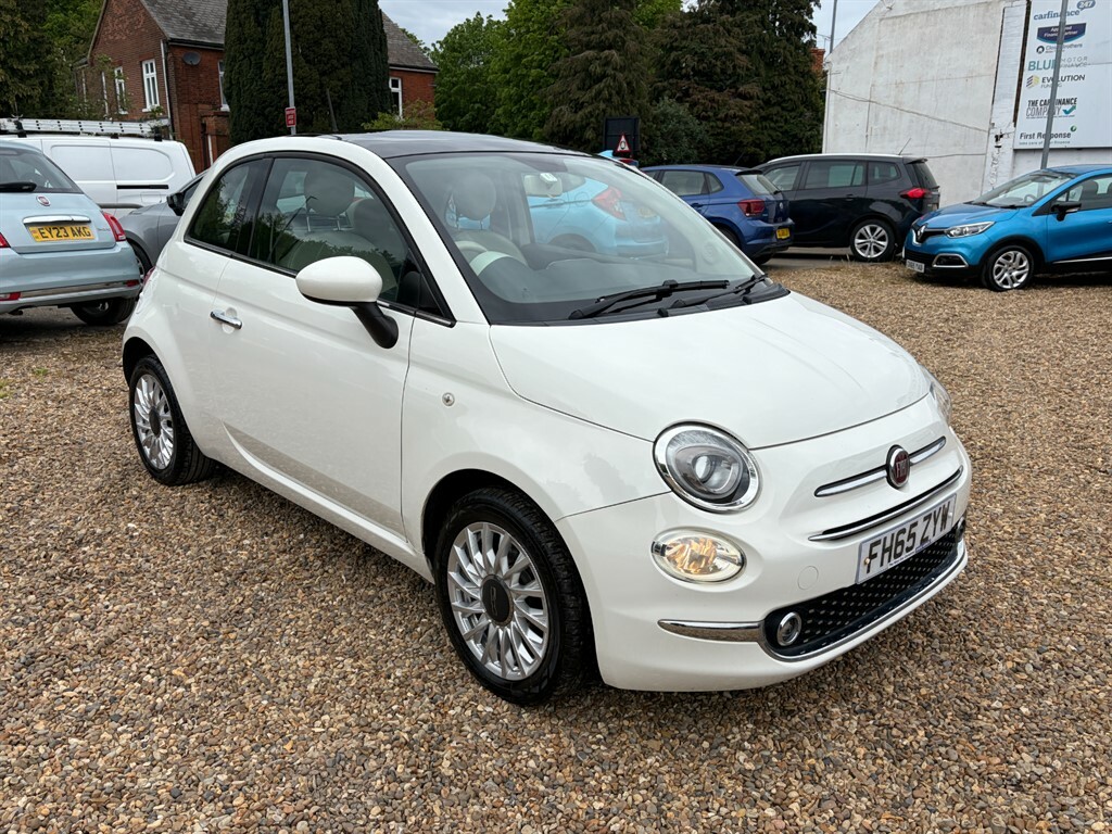 Fiat 500 1.2 L Lounge FH65ZYW White #2