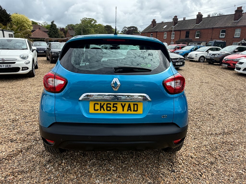 Renault Captur 1.5 L Dynamique Nav Dci CK65YAD Blue #6