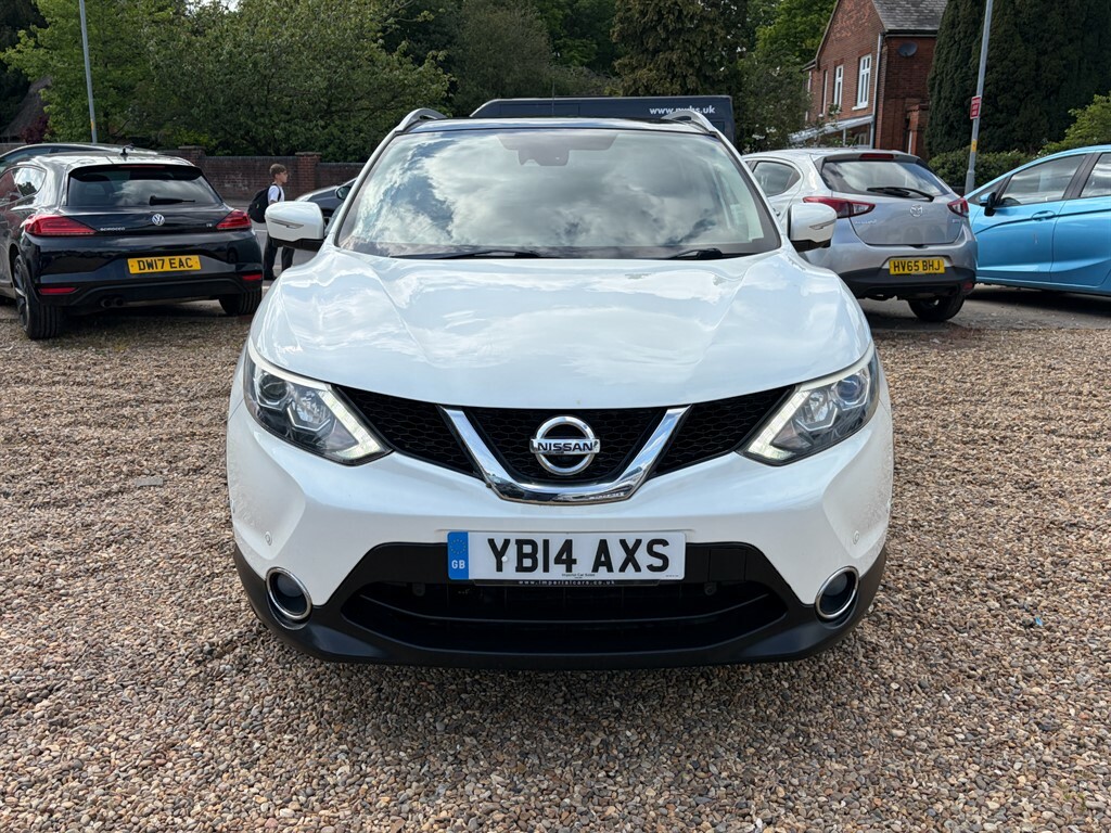 Nissan Qashqai 1.5 L Dci Tekna YB14AXS White #3