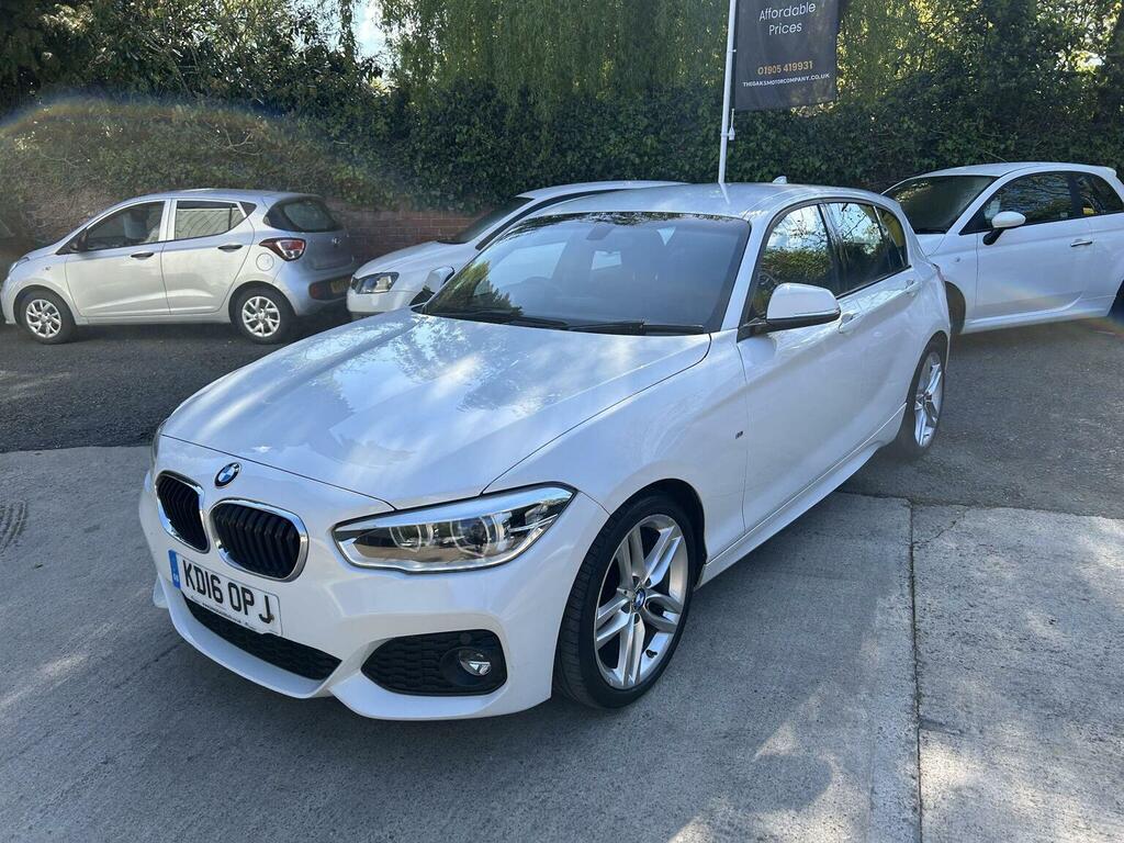 BMW 1 Series Hatchback 1.5 116D M Sport Euro 6 Ss 2016 KD16OPJ White #3