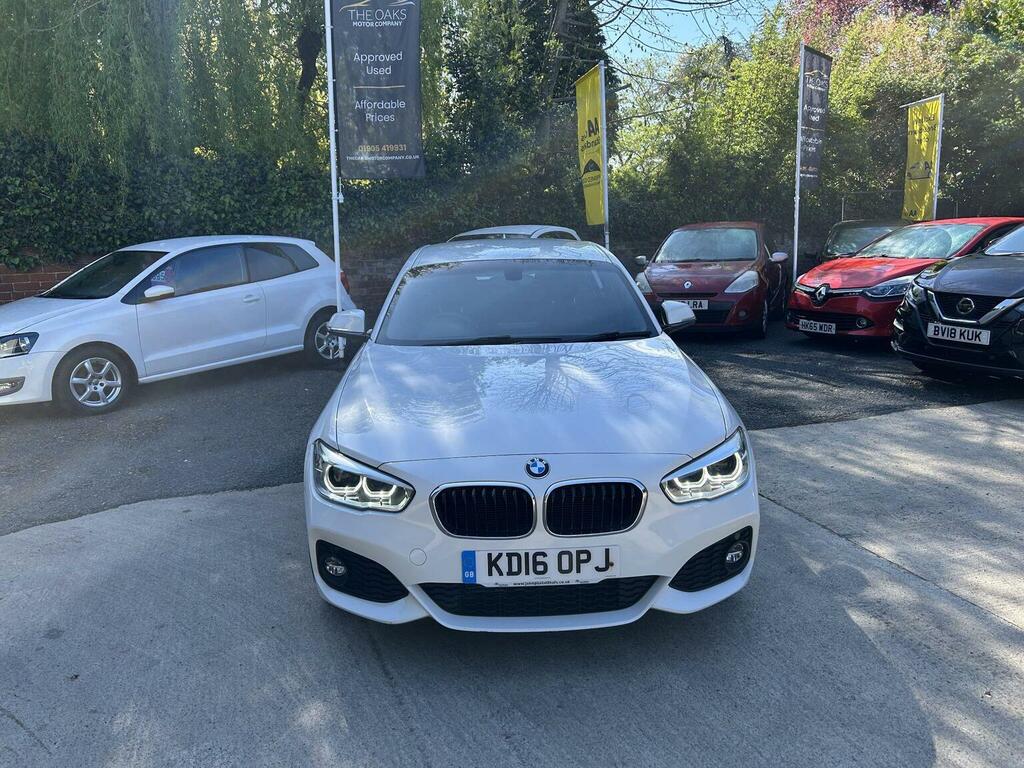 BMW 1 Series Hatchback 1.5 116D M Sport Euro 6 Ss 2016 KD16OPJ White #2