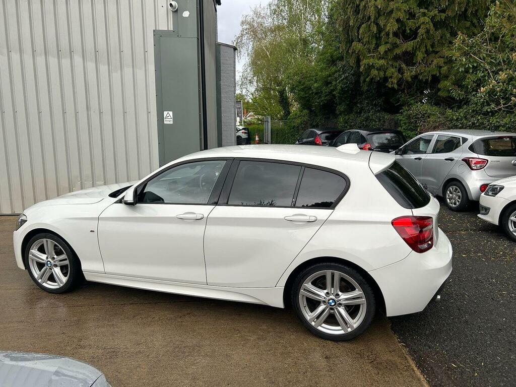 BMW 1 Series Hatchback 2.0 116D M Sport Euro 5 Ss YJ64YBP White #5