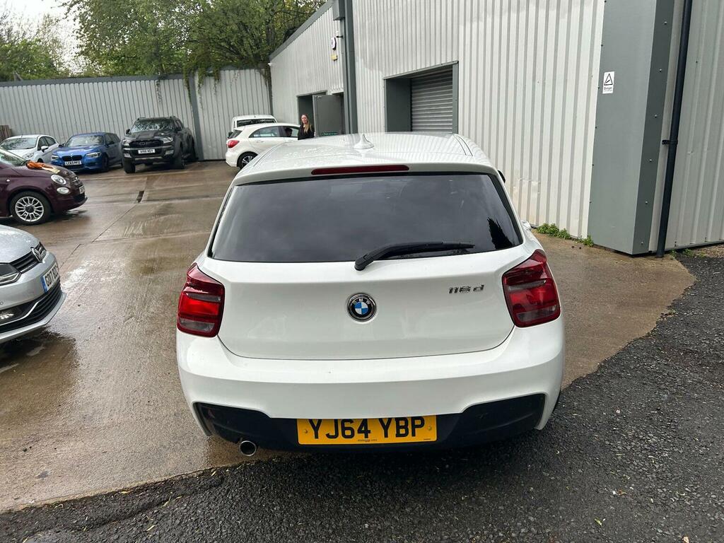 BMW 1 Series Hatchback 2.0 116D M Sport Euro 5 Ss YJ64YBP White #6