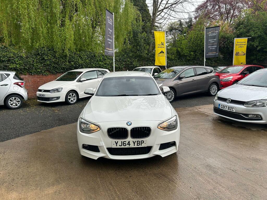 BMW 1 Series Hatchback 2.0 116D M Sport Euro 5 Ss YJ64YBP White #2
