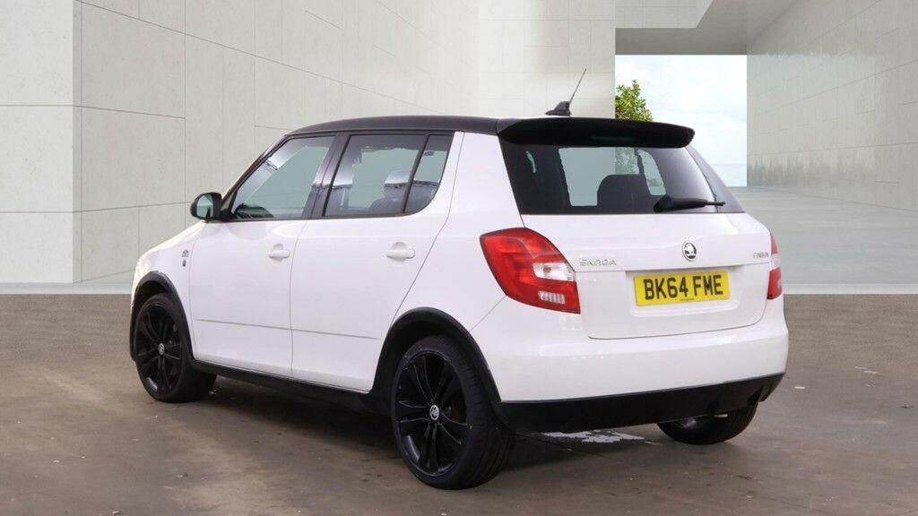 Skoda Fabia Hatchback 1.2 Tsi Black Edition Euro 5 20146 BK64FME White #5