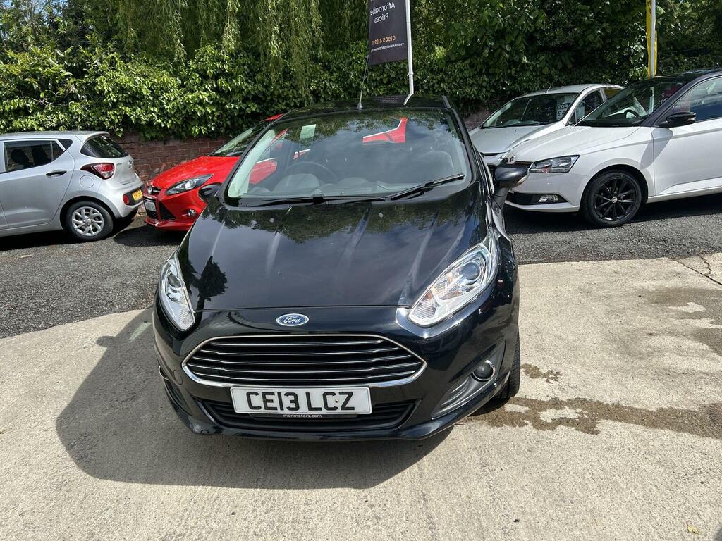 Ford Fiesta Hatchback 1.0 Zetec Euro 5 Ss 201313 CE13LCZ Black #2