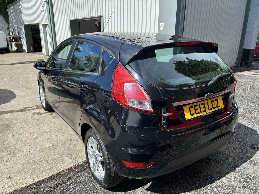 Ford Fiesta Hatchback 1.0 Zetec Euro 5 Ss 201313 CE13LCZ Black #4