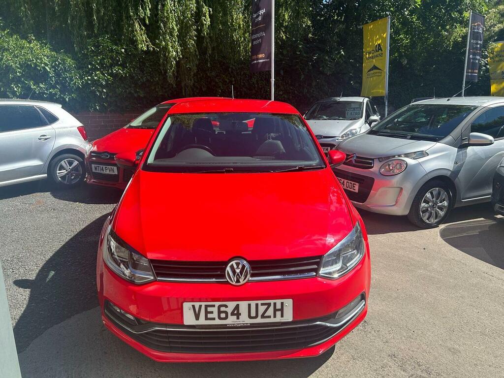 Volkswagen Polo Hatchback 1.2 Tsi Bluemotion Tech Se Euro 6 Ss Red #2