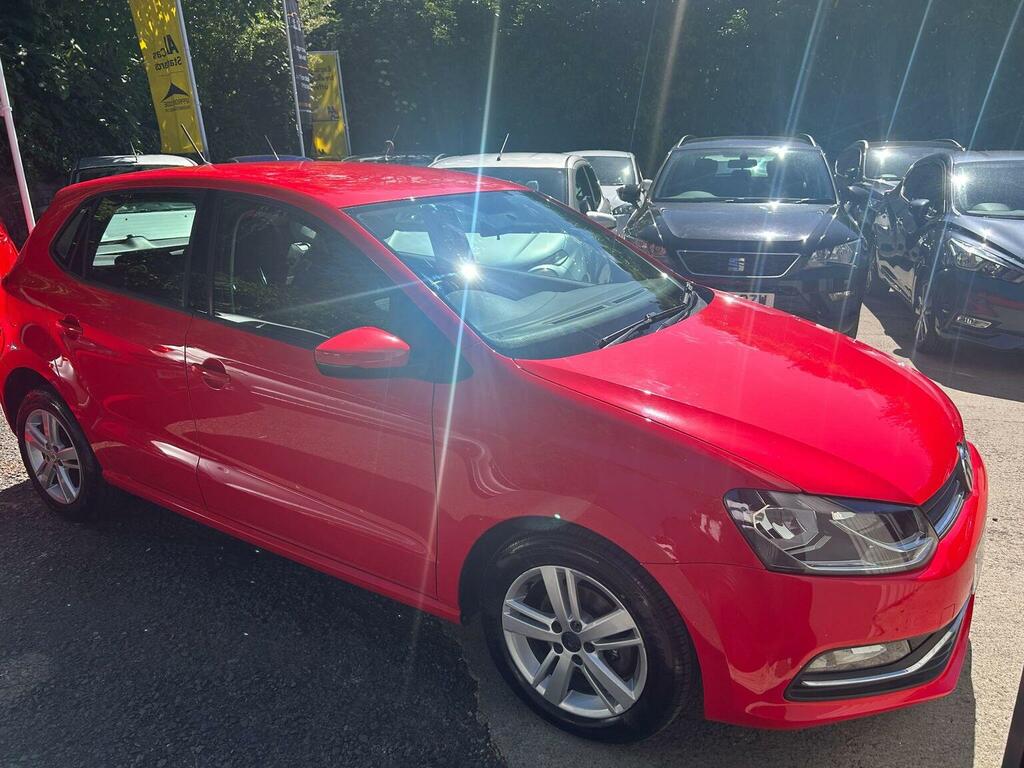 Volkswagen Polo Hatchback 1.2 Tsi Bluemotion Tech Se Euro 6 Ss Red