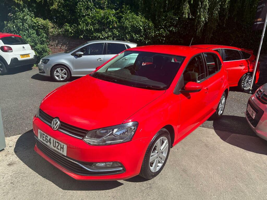 Volkswagen Polo Hatchback 1.2 Tsi Bluemotion Tech Se Euro 6 Ss Red #6