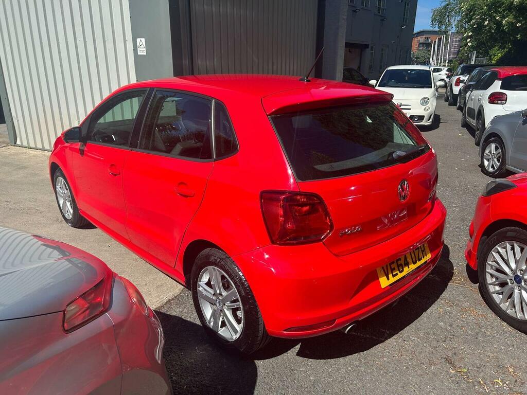 Volkswagen Polo Hatchback 1.2 Tsi Bluemotion Tech Se Euro 6 Ss Red #4