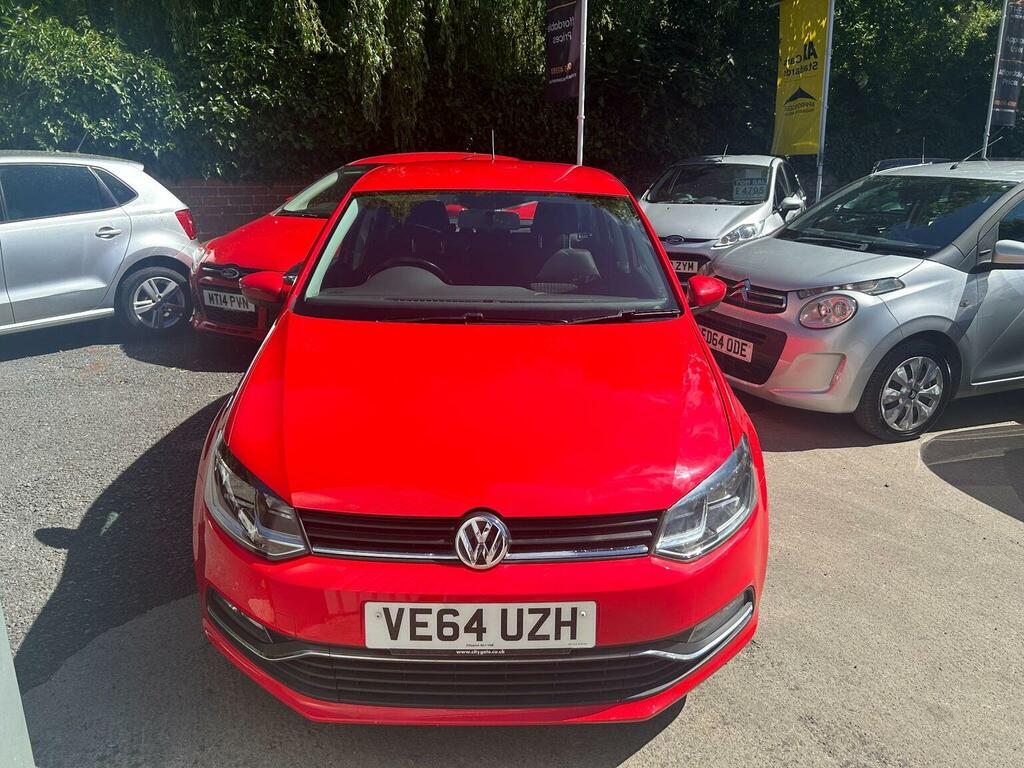 Volkswagen Polo Hatchback 1.2 Tsi Bluemotion Tech Se Euro 6 Ss Red #5
