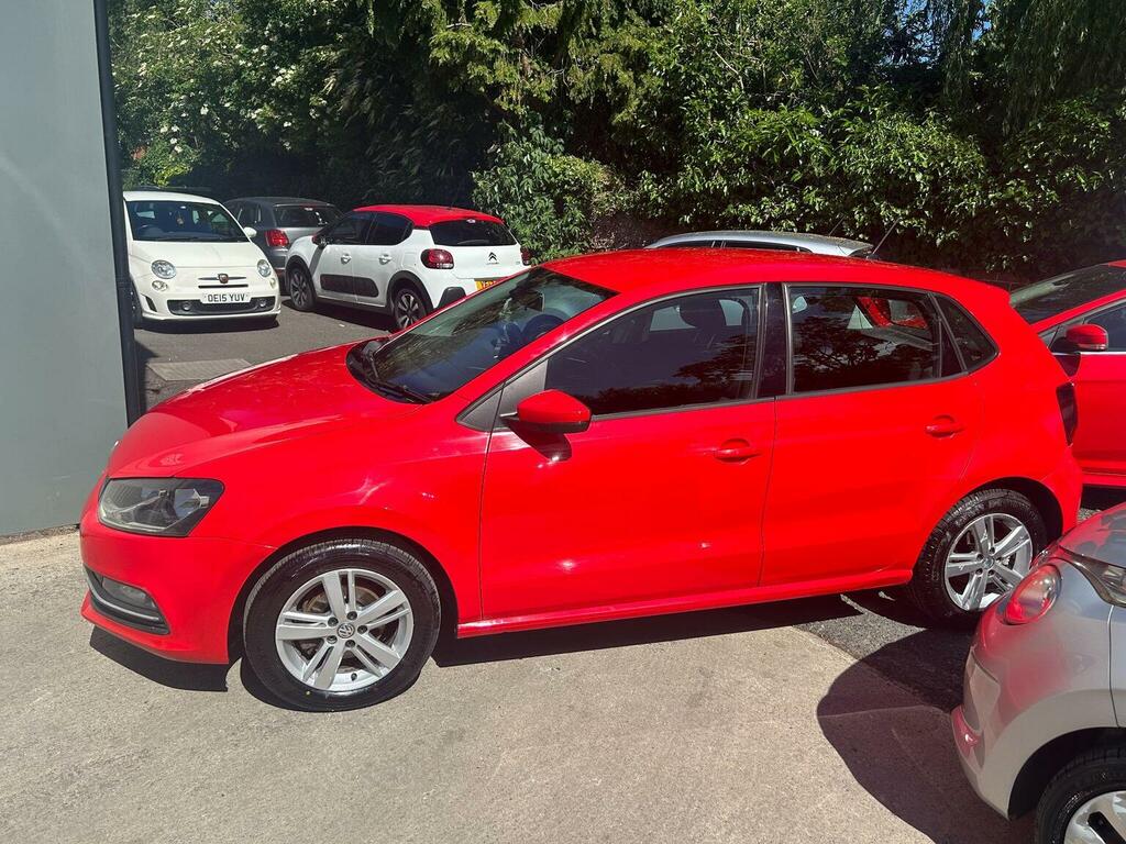 Volkswagen Polo Hatchback 1.2 Tsi Bluemotion Tech Se Euro 6 Ss Red #3