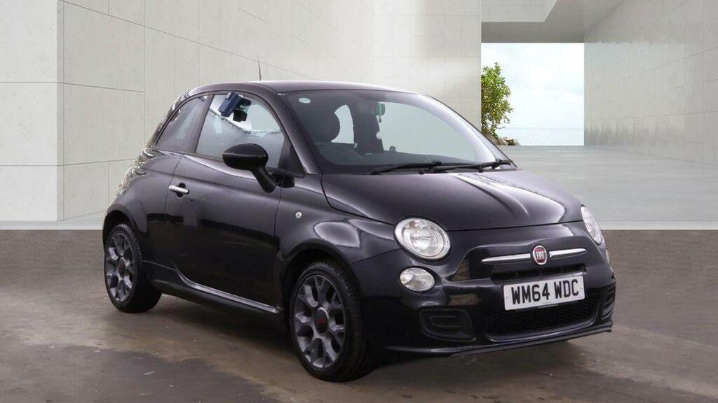 Fiat 500 Hatchback 1.2 S Euro 6 Ss 201464 Black