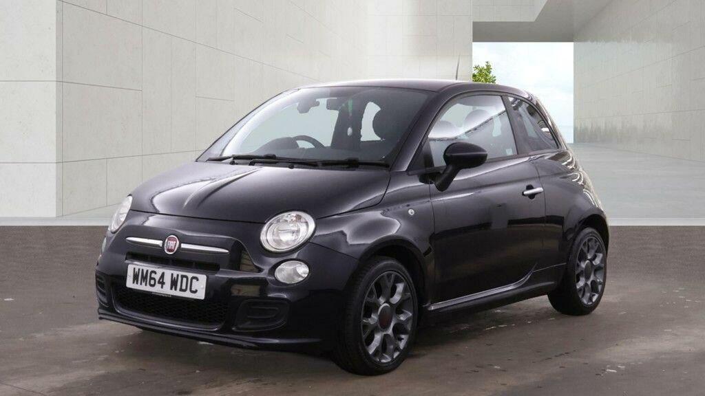 Fiat 500 Hatchback 1.2 S Euro 6 Ss 201464 WM64WDC Black #4