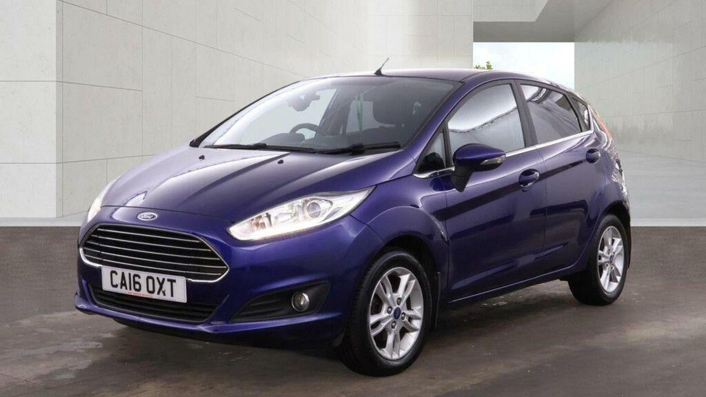 Ford Fiesta Hatchback 1.25 Zetec Euro 6 201616 CA16OXT Blue #4