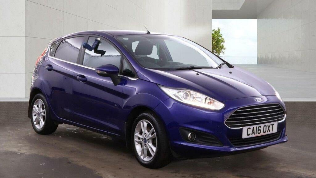 Ford Fiesta Hatchback 1.25 Zetec Euro 6 201616 Blue