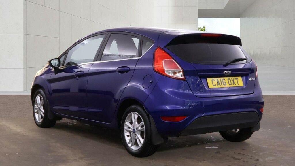 Ford Fiesta Hatchback 1.25 Zetec Euro 6 201616 CA16OXT Blue #5