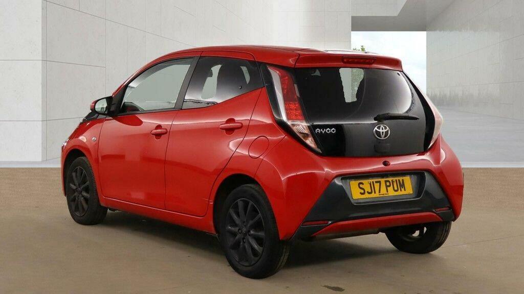 Toyota Aygo Hatchback 1.0 Vvt-i X-style Euro 6 201717 SJ17PUM Red #5
