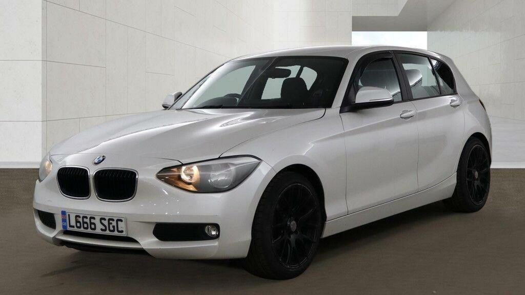 BMW 1 Series Hatchback 1.6 116D Ed Efficientdynamics Euro 5 S White #4