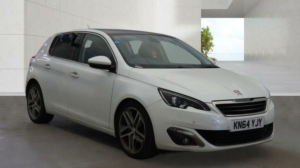 Peugeot 308 Hatchback 1.6 E-hdi Feline Euro 5 Ss 2014 White
