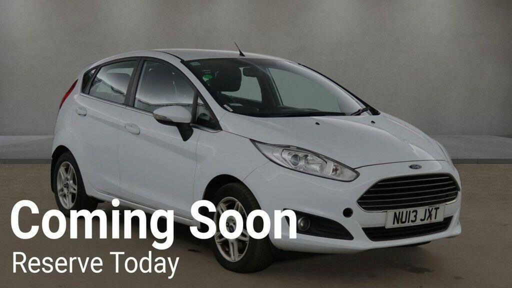 Ford Fiesta Hatchback 1.0T Ecoboost Zetec Euro 5 Ss 20 White