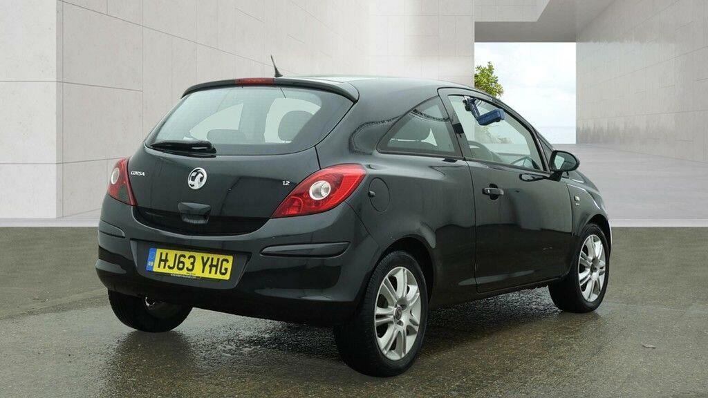 Vauxhall Corsa Hatchback 1.2 16V Energy Euro 5 Ac 201363 HJ63YHG Black #6