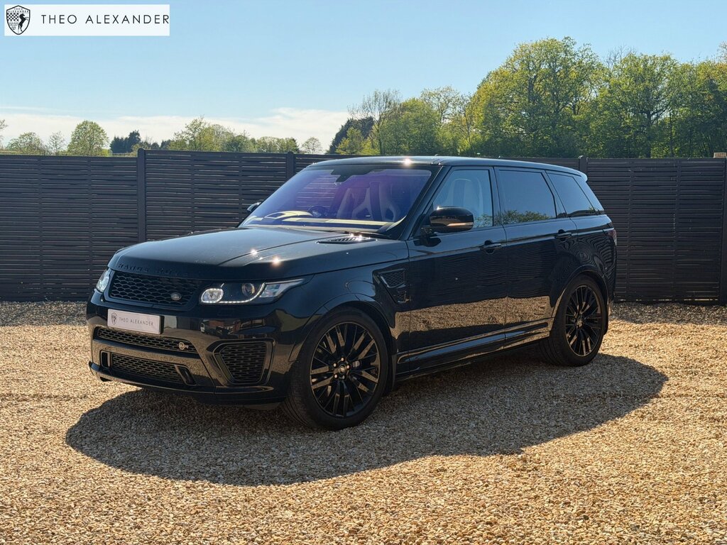 Land Rover Range Rover Sport 5.0 V8 Svr Suv 4Wd Euro 6 Ss 5 Black #4