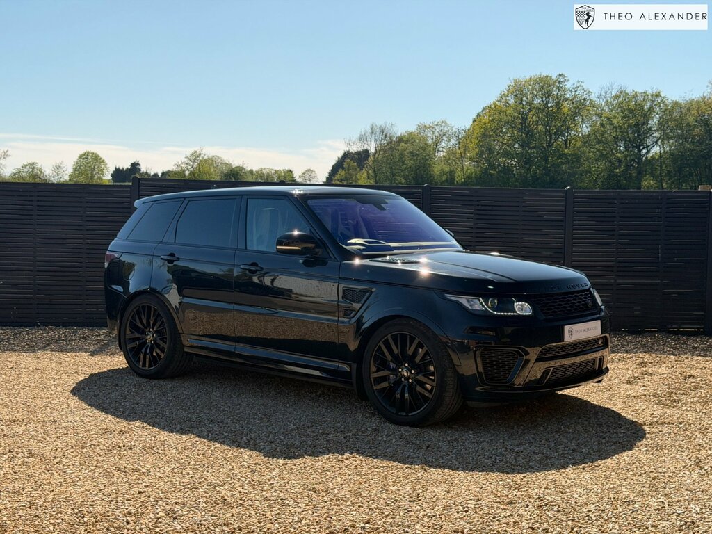 Land Rover Range Rover Sport 5.0 V8 Svr Suv 4Wd Euro 6 Ss 5 Black