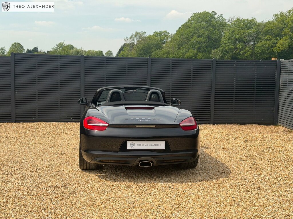 Porsche Boxster 2.7 981 Convertible Pdk Black #6