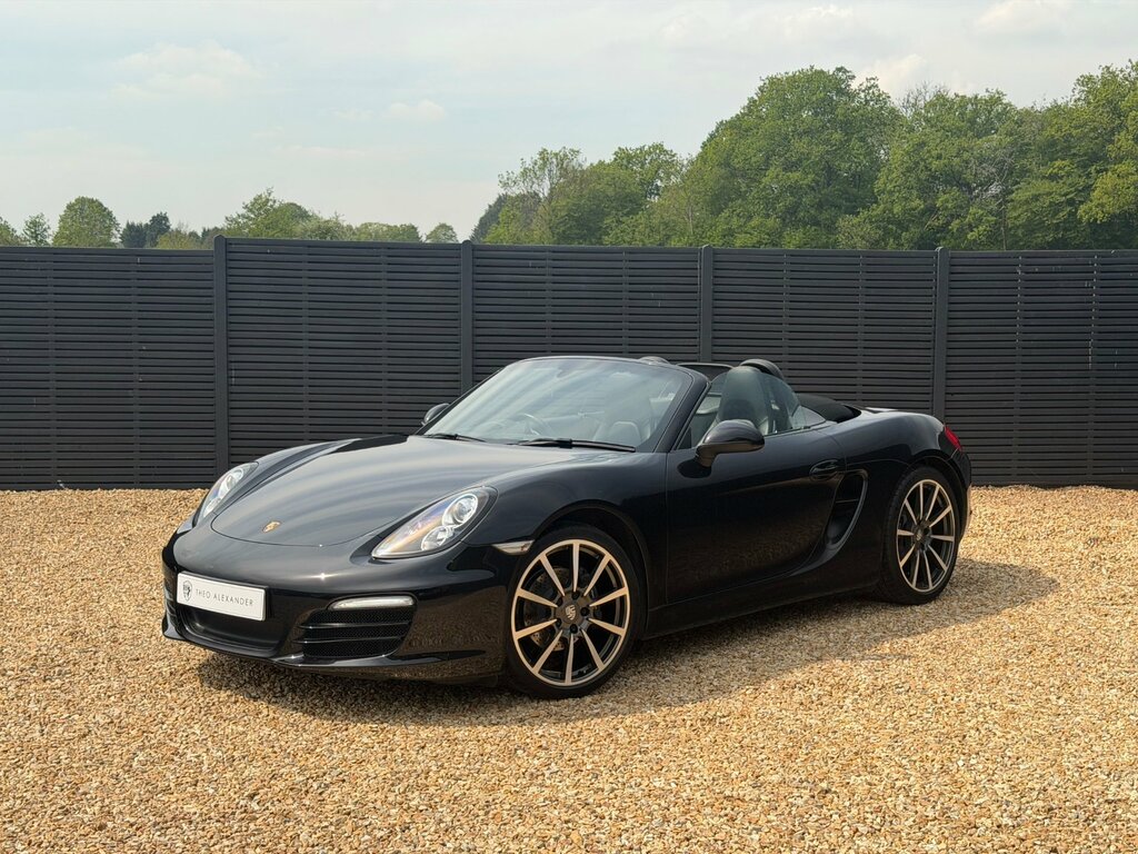 Porsche Boxster 2.7 981 Convertible Pdk Black #4