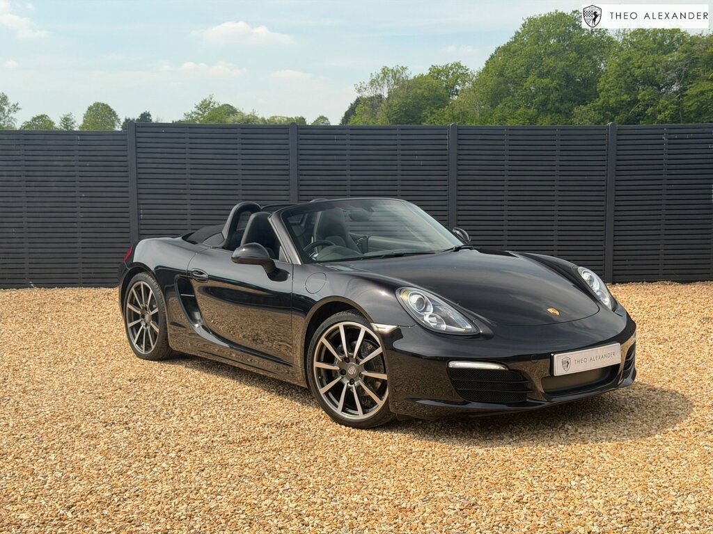 Porsche Boxster 2.7 981 Convertible Pdk Black