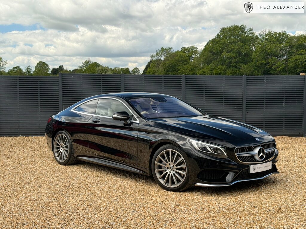 Mercedes-Benz S Class 4.7 S500 V8 Amg Line Premium Coupe G- Black