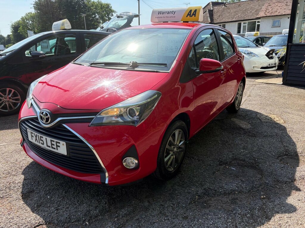 Toyota Yaris 1.33 Dual Vvt-i Icon Euro 5 Euro 5 Red #3
