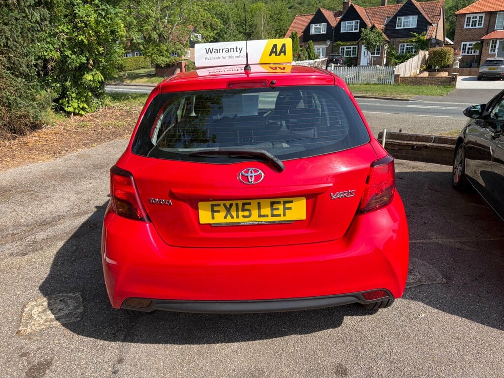 Toyota Yaris 1.33 Dual Vvt-i Icon Euro 5 Euro 5 Red #5