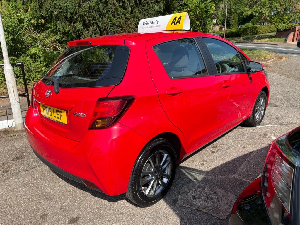 Toyota Yaris 1.33 Dual Vvt-i Icon Euro 5 Euro 5 Red #6