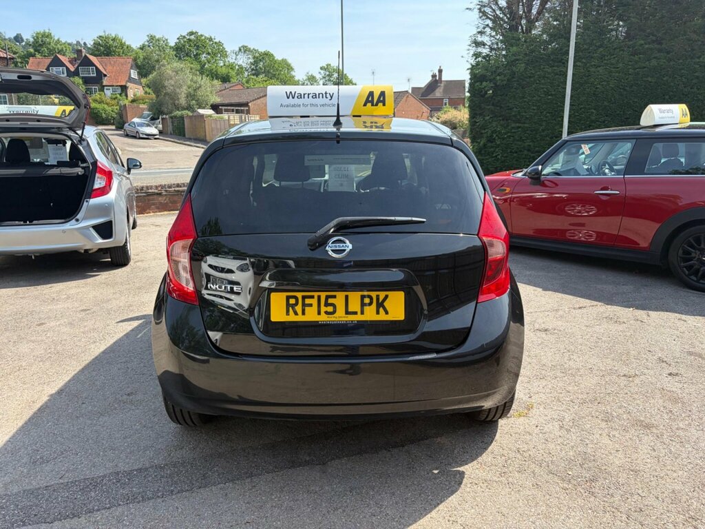Nissan Note 1.2 12V Acenta Premium Euro 5 Ss Black #6