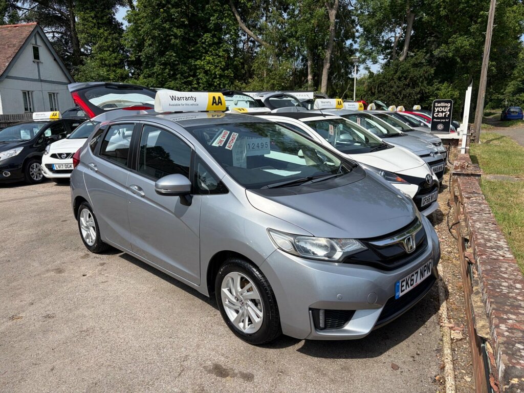Honda Jazz 1.3 I-vtec Se Navi Cvt Euro 6 Ss Silver