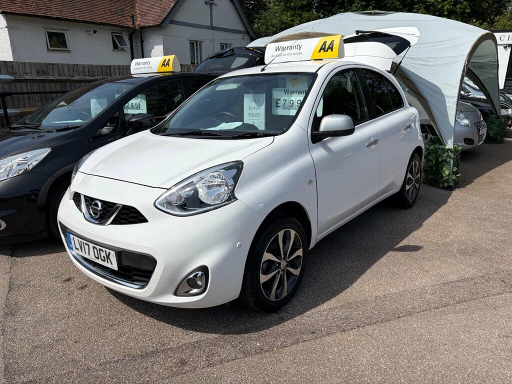 Nissan Micra 1.2 N-tec Euro 6 White