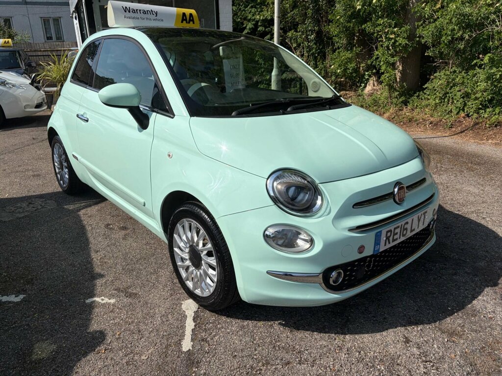 Fiat 500 1.2 Lounge Euro 6 Ss Green