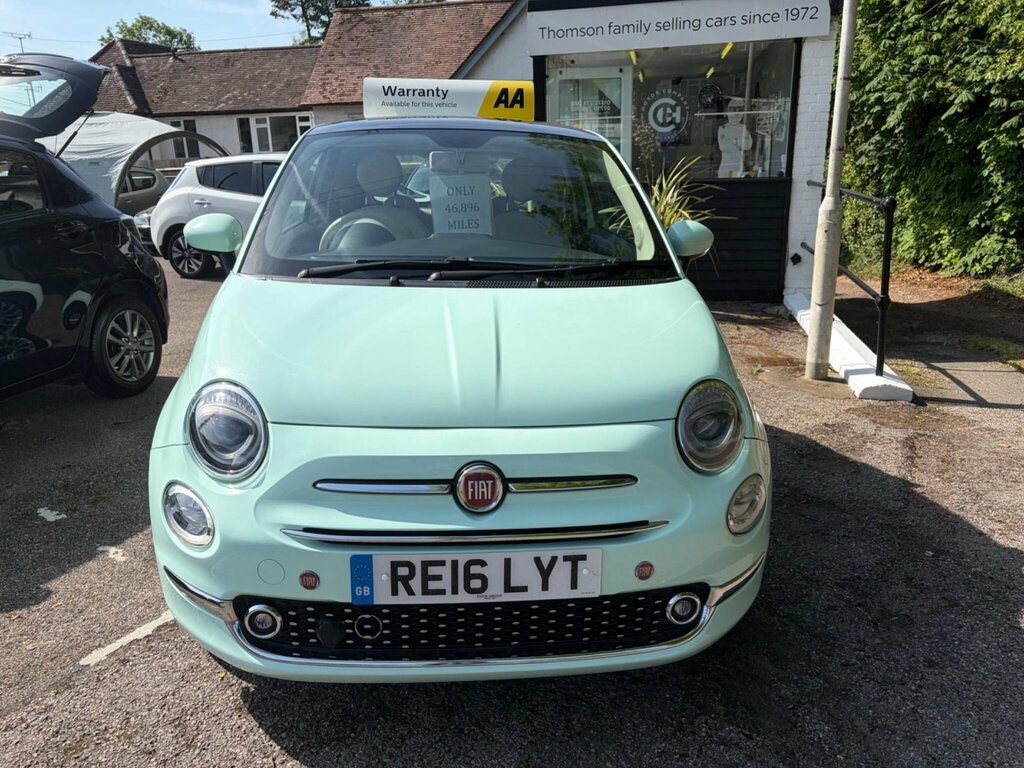 Fiat 500 1.2 Lounge Euro 6 Ss RE16LYT Green #2