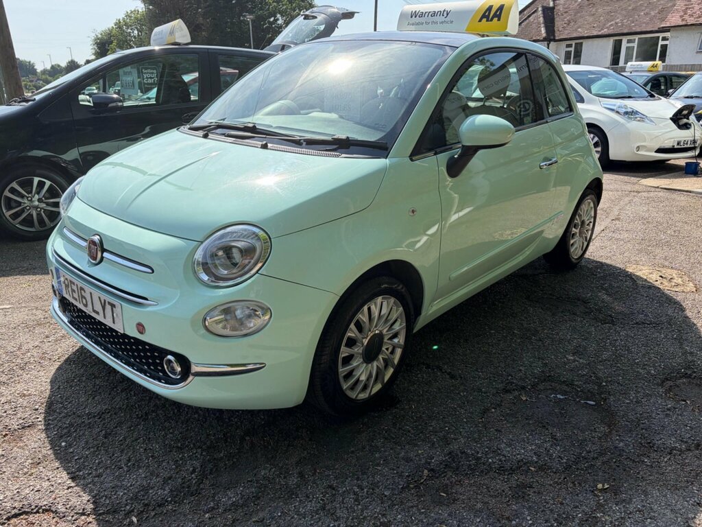 Fiat 500 1.2 Lounge Euro 6 Ss RE16LYT Green #3