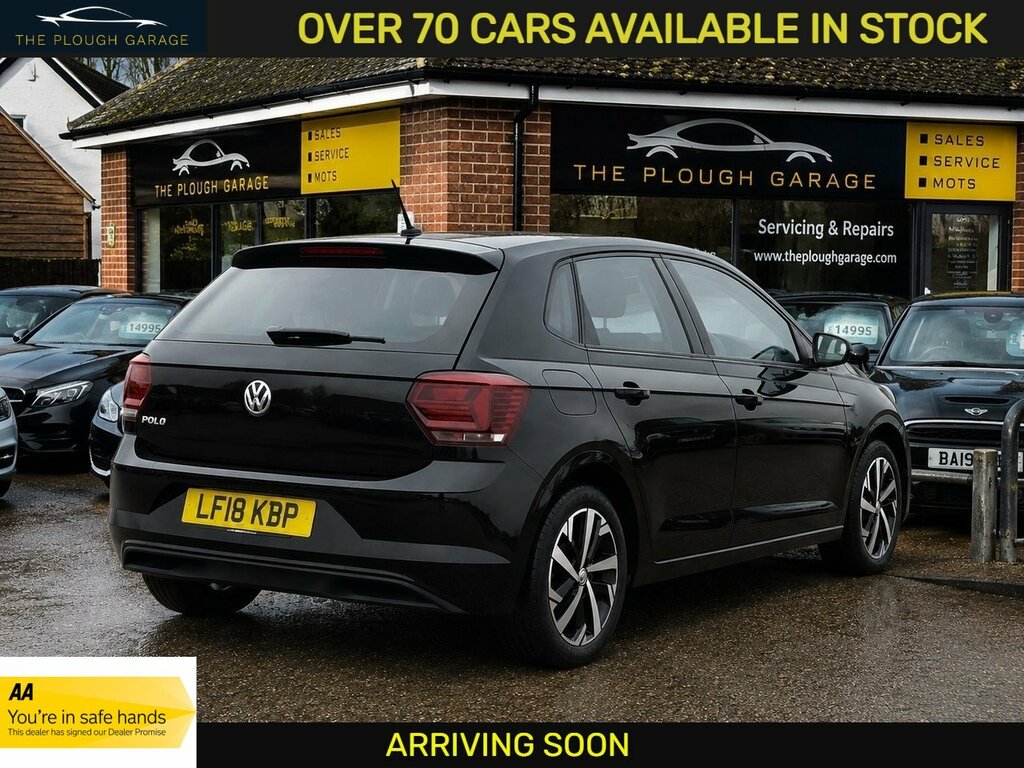 Volkswagen Polo 1.0 Beats Hatchback Euro 6 Ss LF18KBP Black #2