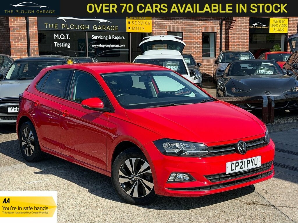 Volkswagen Polo 1.0 Evo Match Hatchback Euro 6 Red