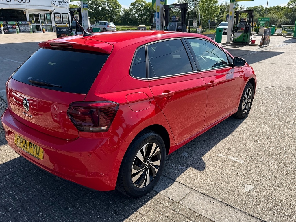 Volkswagen Polo 1.0 Evo Match Hatchback Euro 6 CP21PYU Red #5