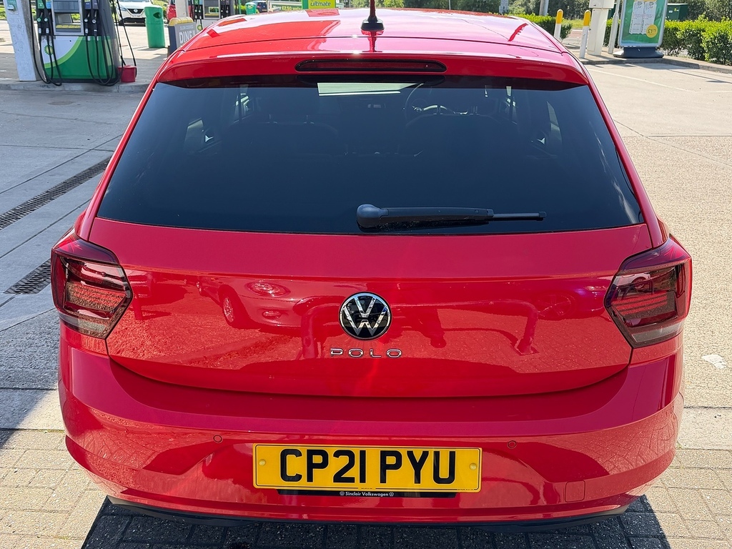 Volkswagen Polo 1.0 Evo Match Hatchback Euro 6 CP21PYU Red #6