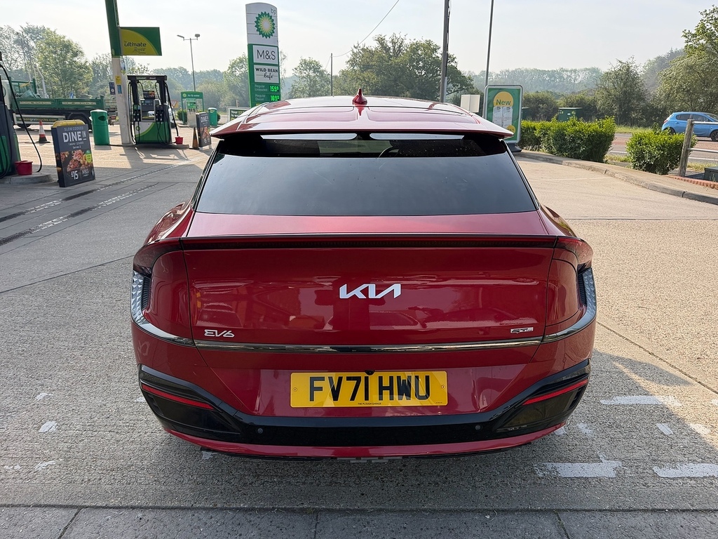Kia EV6 77.4Kwh Gt-line S Hatchback Awd FV71HWU Red #6