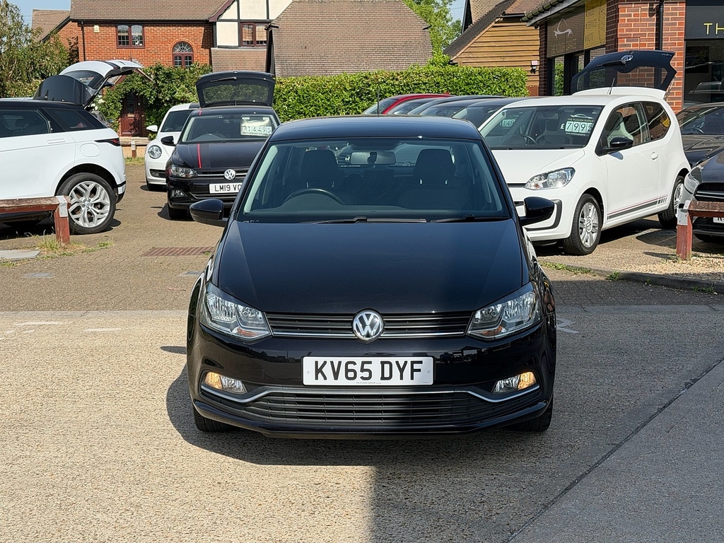 Volkswagen Polo 1.2 Tsi Bluemotion Tech Se Hatchback Ds KV65DYF Black #3